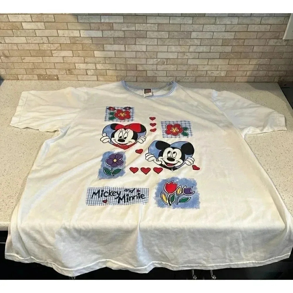 Vintage mickey unlimited land n sea shirt made in usa bh